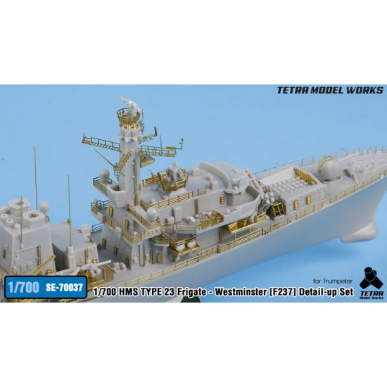 1/700 HMS TYPE 23 Frigate Westminster F237 Detail-up Set for Trumpeter kits