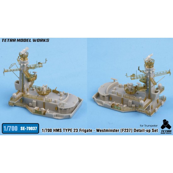 1/700 HMS TYPE 23 Frigate Westminster F237 Detail-up Set for Trumpeter kits