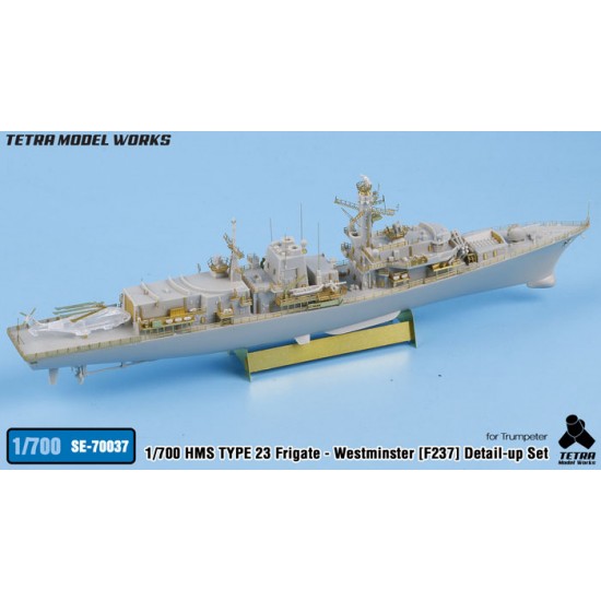 1/700 HMS TYPE 23 Frigate Westminster F237 Detail-up Set for Trumpeter kits