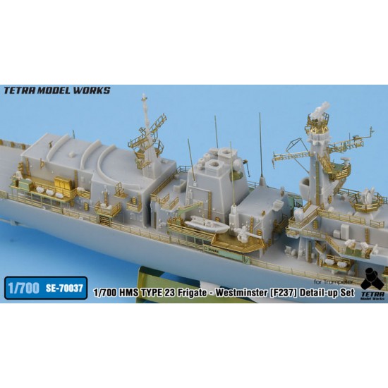 1/700 HMS TYPE 23 Frigate Westminster F237 Detail-up Set for Trumpeter kits