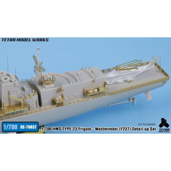 1/700 HMS TYPE 23 Frigate Westminster F237 Detail-up Set for Trumpeter kits