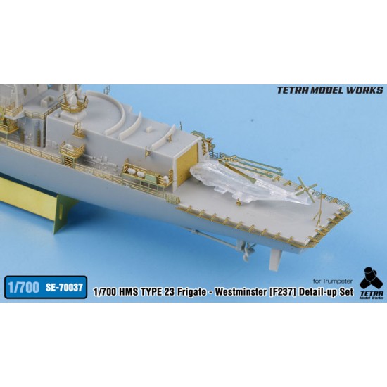 1/700 HMS TYPE 23 Frigate Westminster F237 Detail-up Set for Trumpeter kits