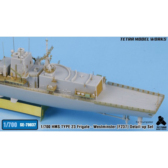 1/700 HMS TYPE 23 Frigate Westminster F237 Detail-up Set for Trumpeter kits