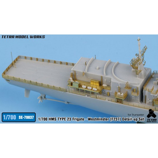 1/700 HMS TYPE 23 Frigate Westminster F237 Detail-up Set for Trumpeter kits