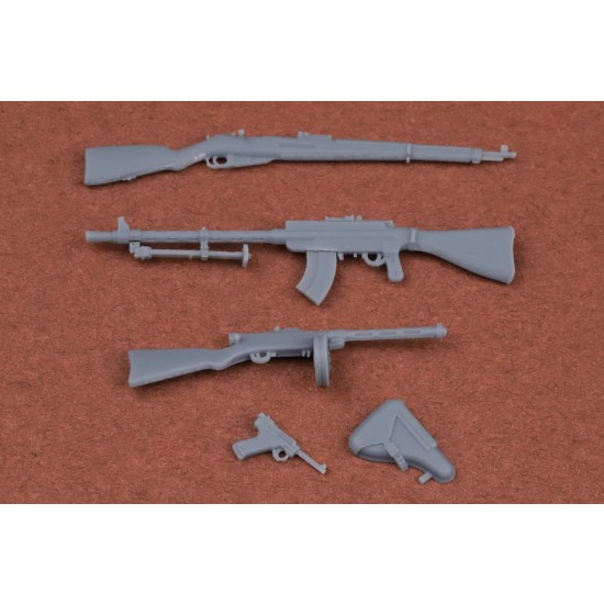 1/35 WWII Finnish Weapons (6 weapons)