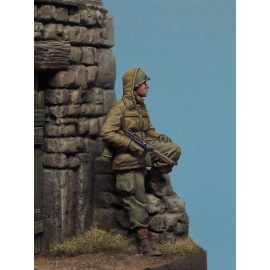 1/35 WWII US Army Mountain Troop Soldier #1