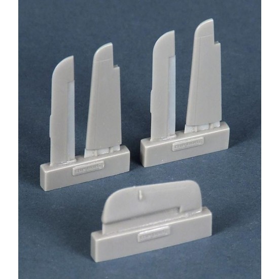 1/72 Focke-Wulf Ta 154 Control Surfaces for Hasegawa kit