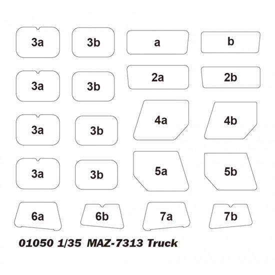 1/35 MAZ-7313 Truck