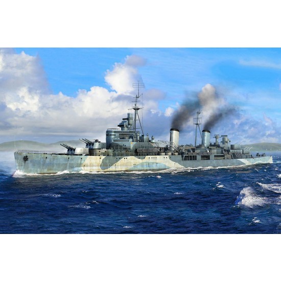 1/700 HMS Belfast 1942 Town-class Light Cruiser