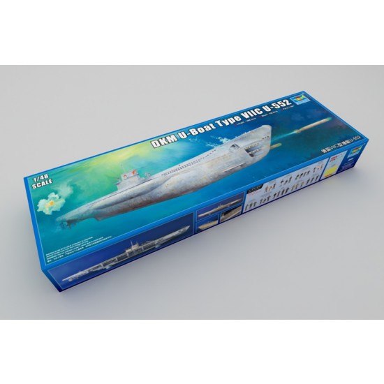 1/48 German Type VIIC U-Boat U-552