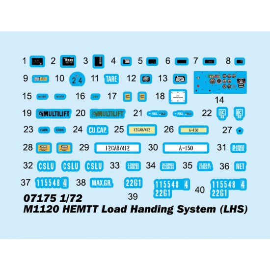 1/72 M1120 HEMTT Load Handing System (LHS)