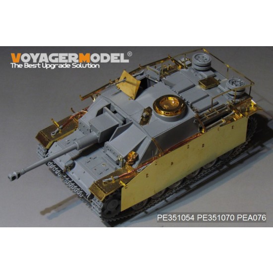 1/35 StuG.III Ausf.G Early Basic Detail Set for Tamiya 35197/Dragon 6320/6454/6927/35021