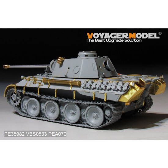 1/35 WWII German Panther D Tank Early Version Basic Detail Set for Takom Model #2103