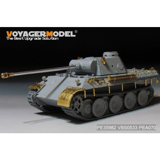 1/35 WWII German Panther D Tank Early Version Basic Detail Set for Takom Model #2103