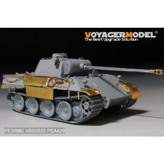 1/35 WWII German Panther D Tank Early Version Basic Detail Set for Takom Model #2103