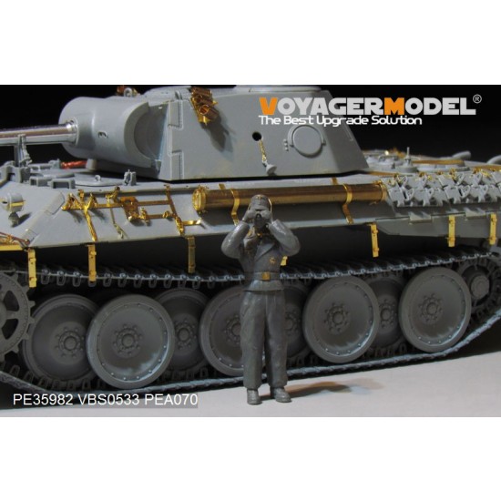 1/35 WWII German Panther D Tank Early Version Basic Detail Set for Takom Model #2103