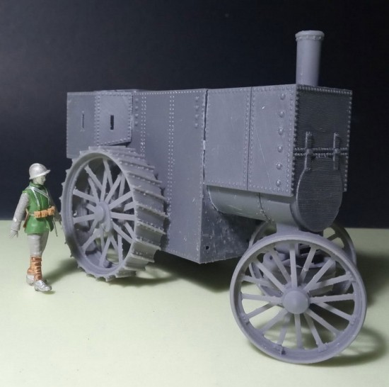 1/35 Fowler Tractor (Armoured Road Train)