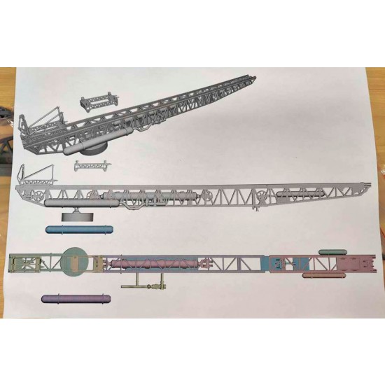 1/48 Catapult Gagnotto for Re2000 & Imam Resin Kit 1/48 Catapult Gagnotto for Re2000 & Imam Resin Kit