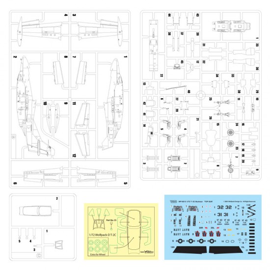 1/72 North American T-2C Buckeye TOP GUN