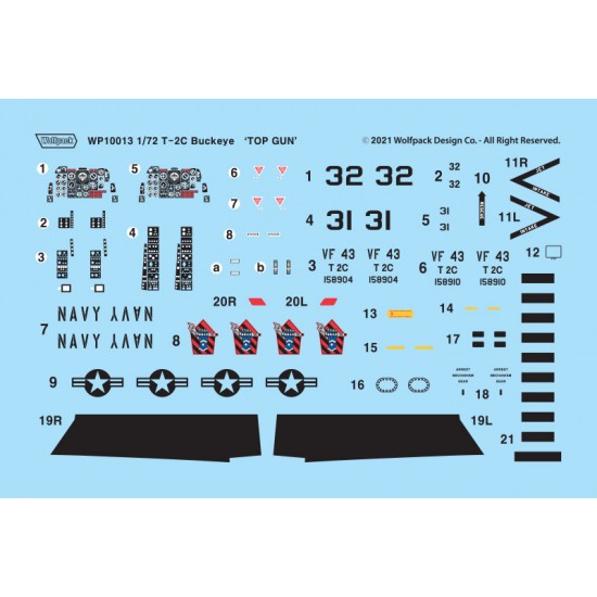 1/72 North American T-2C Buckeye TOP GUN