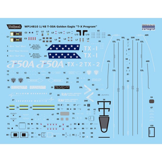 1/48 KAI T-50A Golden Eagle T-X Program