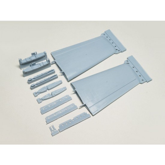 1/48 A-1 Skyraider Folding Wing set for Tamiya kit (16 Resin Parts)