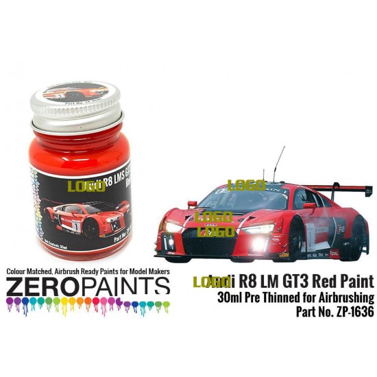 Audi R8 LM GT3 Red Paint 30ml