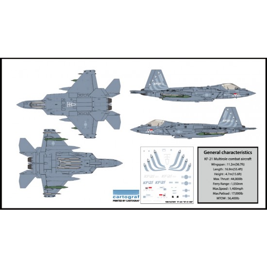 1/144 ROF AF KF-21 Boramae No.003