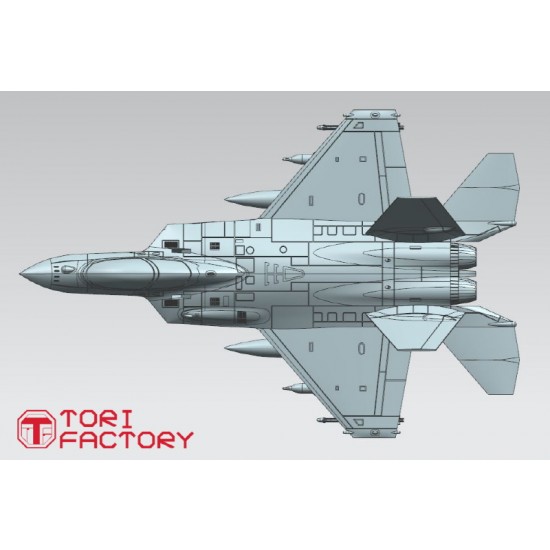 1/144 ROK AF KAI KF-21 Boramae Twin Seats Jet Fighter