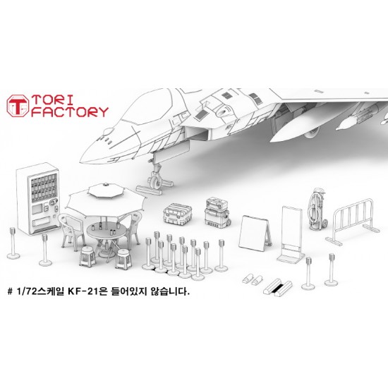 1/72 Airshow Accessories Set