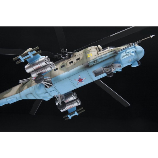 1/48 Soviet MIL Mi-24P Hind F Attack Helicopter