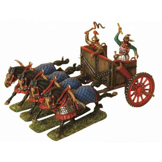 1/72 Persian Chariot and Cavalery