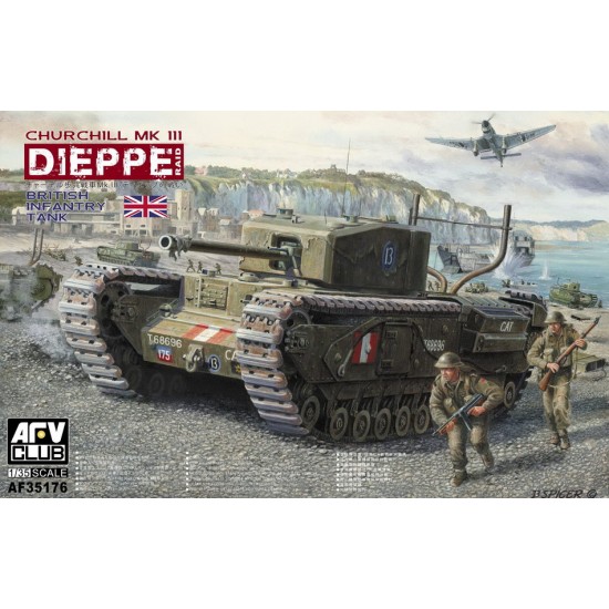 1/35 Churchill Mk.III Dieppe Raid British Infantry Tank