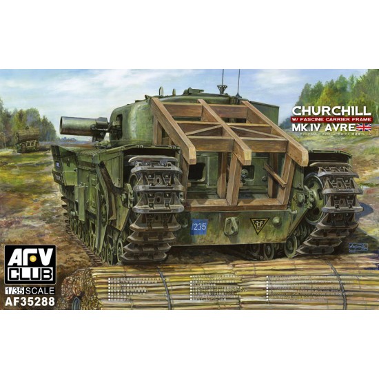 1/35 Churchill Mk.IV AVRE w/Fascine Carrier Frame