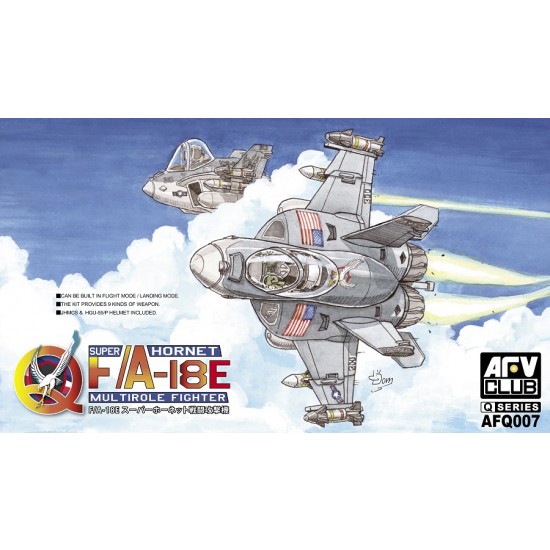 Chibi Plane F/A-18E Super Hornet (#AFV-AFQ007) - BNA Model World