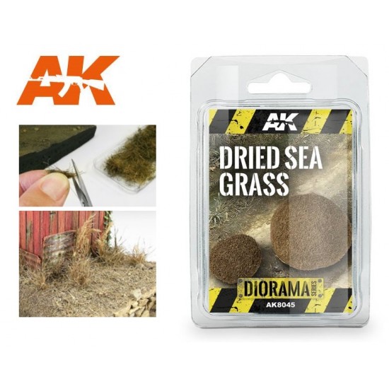 AK INTERACTIVE Diorama Grass Flock 2mm Dry kora autumn grass