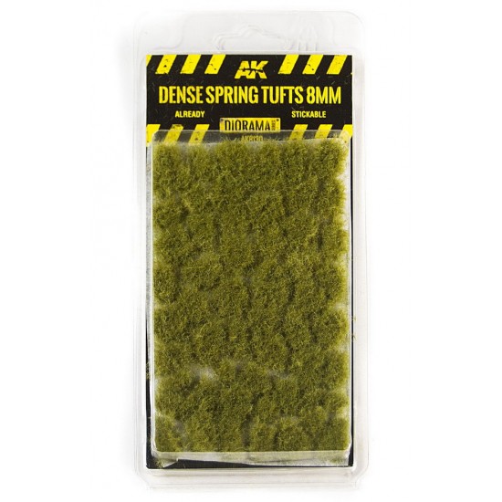 Dense Spring Tufts 8mm (self-adhesive)