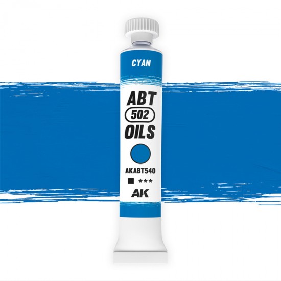 Oil Paint - Cyan (20ml tube)