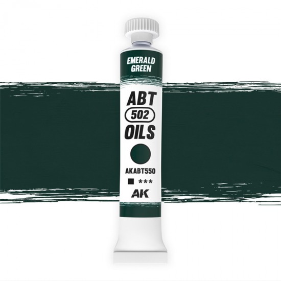 Oil Paint - Emerald Green (20ml tube)