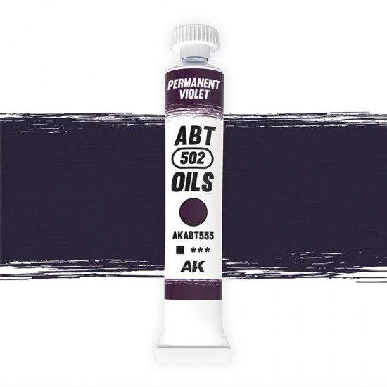 Oil Paint - Permanent Violet (20ml tube)