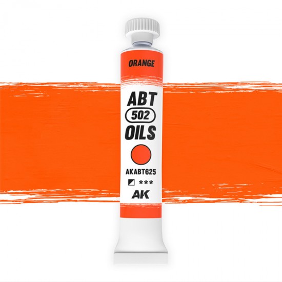 Oil Paint - Orange (20ml tube)