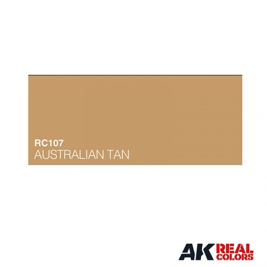 Real Colours Series Acrylic Lacquer Paint - Australian Tan (10ml)