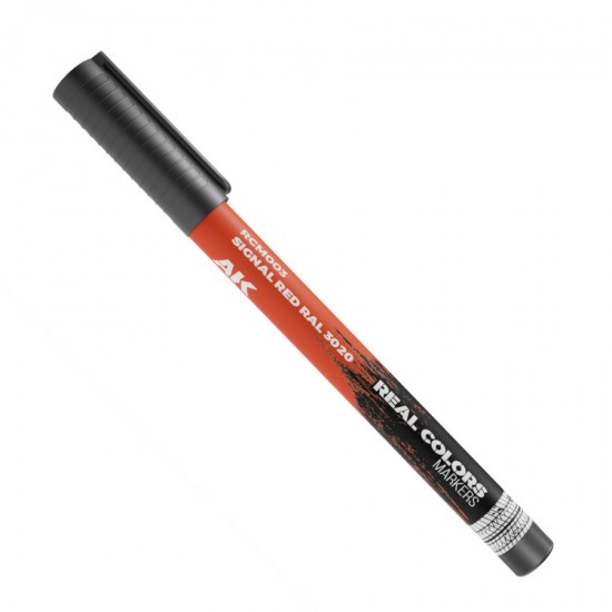 Real Colours Marker - Signal Red RAL 3020 (acrylic) for Model/Miniature/Diorama