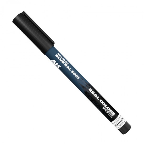 Real Colours Marker - Blue RAL 5001 (acrylic) for Model/Miniature/Diorama