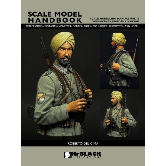 Scale Modelling Manual Vol.13 WWII German Uniforms in Detail (24 pages)