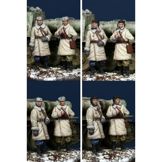 1/35 WWII Russian AFV Crew Set (2 figures)