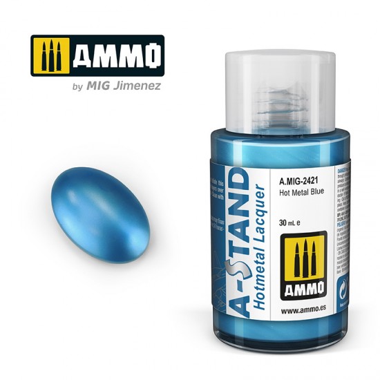 A-STAND Hotmetal Lacquer - Hot Metal Blue (30ml)