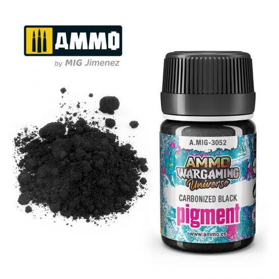 Ammo Wargaming Universe - Carbonized Black Pigment (35ml jar)