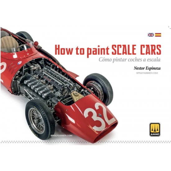 How to Paint Scale Cars (Bilingual: English and Spanish, 156 pages)