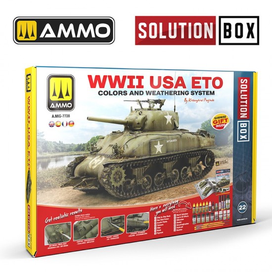 Solution Box Vol.22 - WWII US ETO Colours and Weathering System